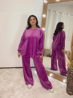 Velvet Set Magenta