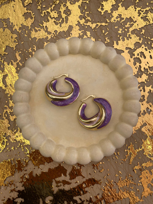 Purple Hoops