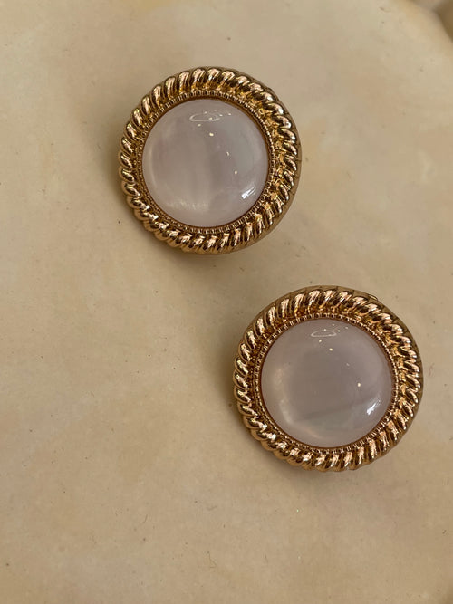 Chic Round Earrings