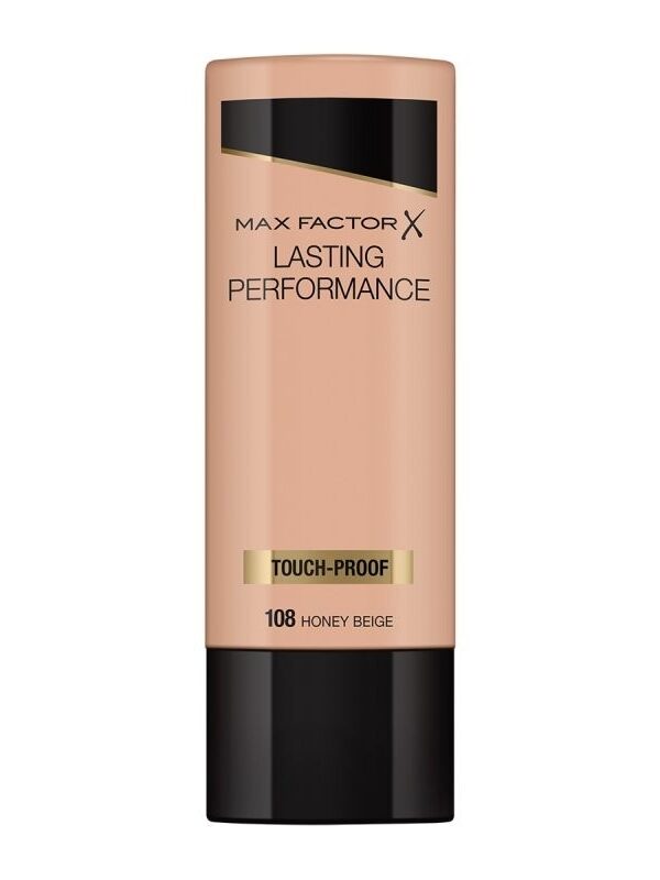 max factor facefinity lasting performance foundation 108 honey beige